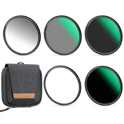 K&F 58MM, Magnetic 5pcs Filter Kit,GND8+ND8+ND64+ND1000+Magnetic Adapter Ring