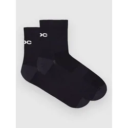 POC Cadence Road Short Socks uranium black