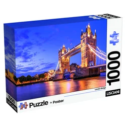 Lisciani Slagalica London sa posterom, 1000 delova