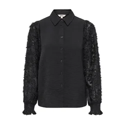ONLY Bluza ONLMETTE črna