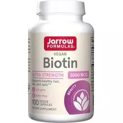 Biotin, 5000mcg - 100 kapsul