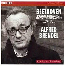 BEETHOVEN - piano SONATAS OP.10,BRENDEL