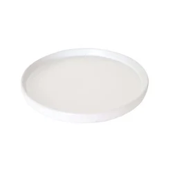 KROŽNIK ZA VEČERJO 26CM BELA MAT KERAMIKA KITCHISIMO