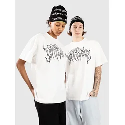 Vitriol Unsettled Boxy ženska majica blanc white