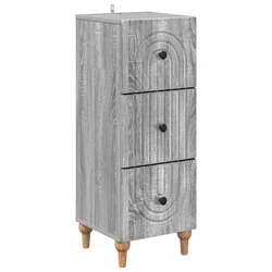 Ormar s ladicama Siva sonoma 33 x 34,5 x 90 cm