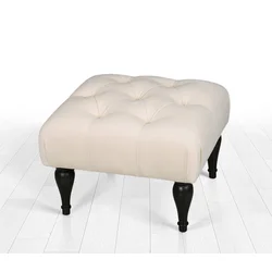 Atelier del Sofa Tabure 51x36x46cm, Krem