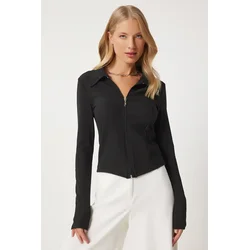 Happiness Istanbul Ženska bluza AN00213, Crna