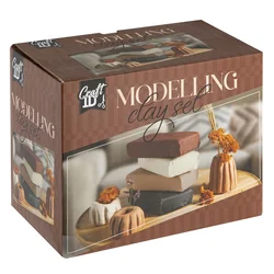 Craft ID modelirna masa - 4 barve, 500 g (CR1751/GE)