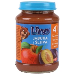 Lino kašica jabuka i šljiva 190g