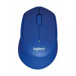 LOGITECH optična brezžična miška M330 Silent Plus, modra