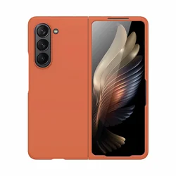 Maska PC SKIN+Touch za Samsung Galaxy Z Fold 5 5G/ F946B narandžasta