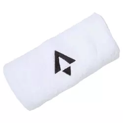 Tecnopro DOUBLE WRISTBAND TP, teniški znojnik, bela