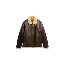 Superdry & Co Prehodna jakna temno rjava