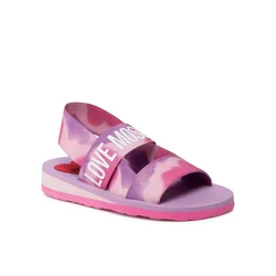 Love Moschino Ženske sandale, Ljubičasto-roze