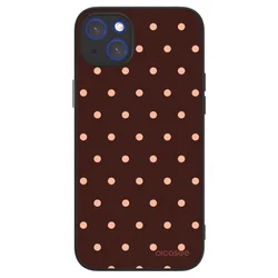 ULTIMATE CASE za Apple iPhone 14 Plus - Peach Dots & Chocolate