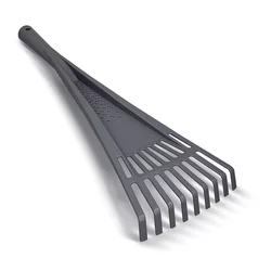 Prosperplast Ročne grablje RAKES 52cm, plastične, Črne
