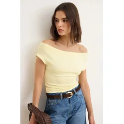 Trendyol Milla Ženska bluza, Žuta