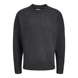 JACK & JONES Pulover JJESOHO OLLIE temno siva