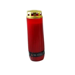 Sveča Aura Premium, rdeča, 7 dni