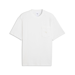 PUMA Select Essentials Pocket Tee Men, Puma, White, XS