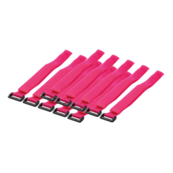 LOGILINK čičak trakice za vezivanje kablova 500x20mm, 10kom, pink ( 1478 )