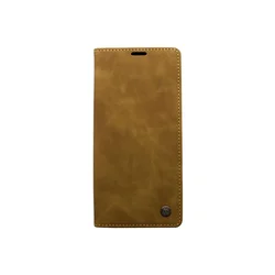 Maska za telefon LEATHER RETRO FLIP za Samsung A72/A725F, Svetlobraon