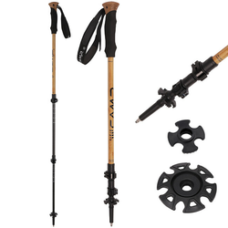 CAMP pohodniške palice Backcountry Bamboo 63 - 135 cm