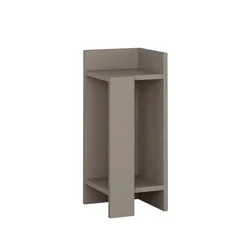 Hanah Home Elos Right Noćni stočič, 25x60x27cm, Antracit