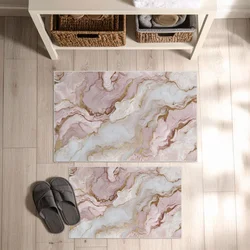Lessentiel Maison Set prostirki za kupatilo Asr12, 2 dela, Roze