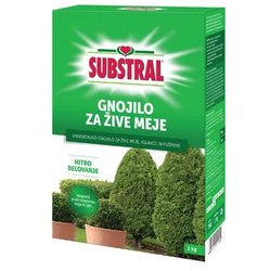 SUBSTRAL gnojilo za žive meje, 1kg