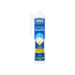 Ceys Silicone Kopalnice in kuhinje, bel, 280 ml