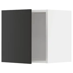 METOD Zidni element, bela/Nickebo boja antracita, mat, 40x40 cm