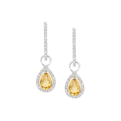 DIAMANT LETERNEL Uhani srebrna