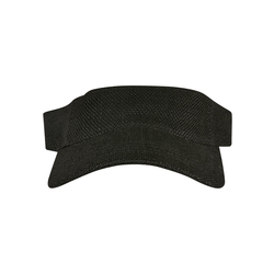 Bast Visor Cap Black