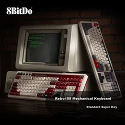 8BitDo Gejmerska tastatura Retro108