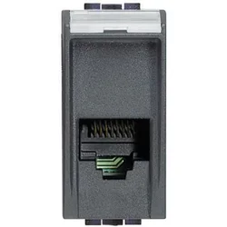 UTIČNICA 1M TELEFONSKA  RJ11 ANTHRACITE