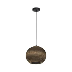 Ledvance - Luster na sajli DECOR CARDBOARD 1xE27/15W/230V prečnika 26 cm