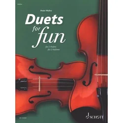 MOHRS:DUETS FOR FUN FOR 2 VIOLINS