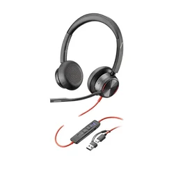 Poly POLY Blackwire 8225 Stereo USB-C slušalke, Microsoft Teams certifikat