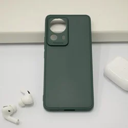 Maska 3D Camera za Xiaomi 13 Lite, Tamnozelena