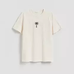 Reserved - Comfort majica kratkih rukava s printom