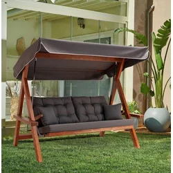 Hanah Home Baštenska ljuljaška Lyon 2400, 215x190x135 cm, Antracit