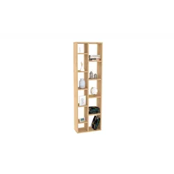 Hanah Home Tomi Sapphire Oak Polica za knjige, SvetloBraon