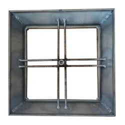 Oljni jašek, inox, 40x40x7 cm