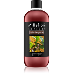 Millefiori Natural Sandalo Bergamotto nadomestno polnilo 500 ml