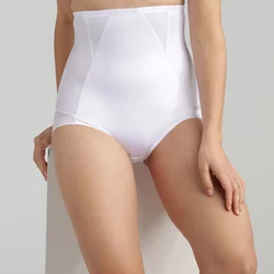 PLAYTEX PERFECT WAISTLINER - Womens pull-down panties - white
