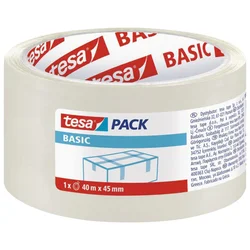 Traka ljepljiva 45mm/40m akrilna hot melt basic tesa 58574 prozirna