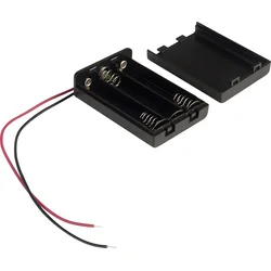 TRU COMPONENTS Držalo za baterije 3x Micro (AAA) kabel TRU COMPONENTS SBH431A, (20635982)