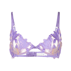 Fleur Du Mal - LILY DEMI BRA - women - Purple