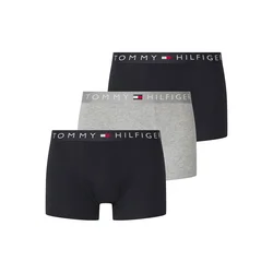 Tommy Hilfiger Underwear Boksarice pegasto siva/rdeča/črna/bela